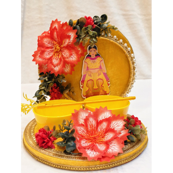 Haldi Mehndi Plate 003