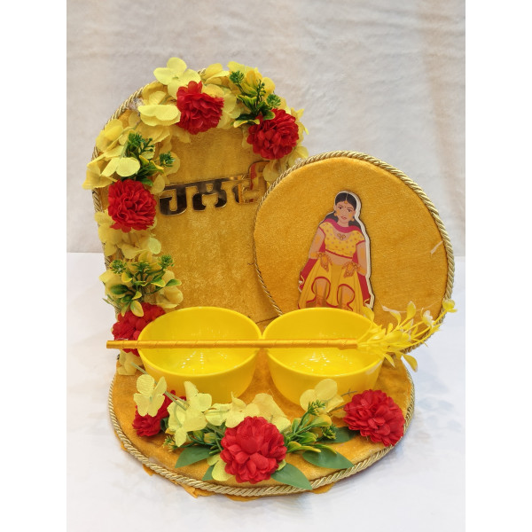 Haldi Mehndi Plate 019