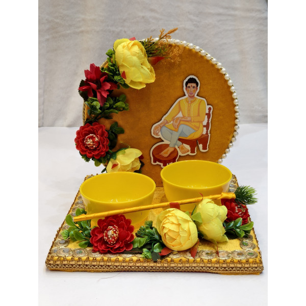 Haldi Mehndi Plate 024